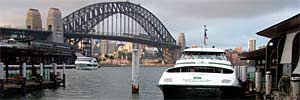 Hafen Sydney mit Harbour Bridge