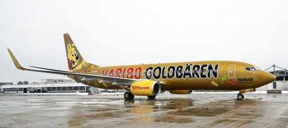 die TUIfly HaribAIR2 Boeing 737