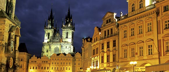 Prag bei Nacht