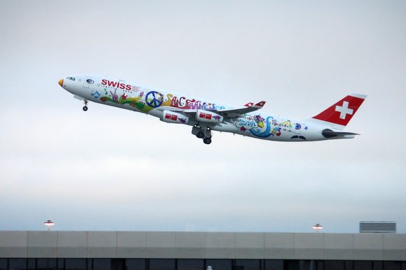 Swiss flower Power Airbus