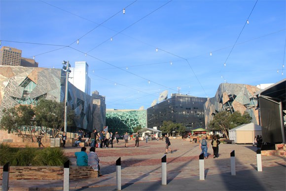 Federation Square in Melbourne