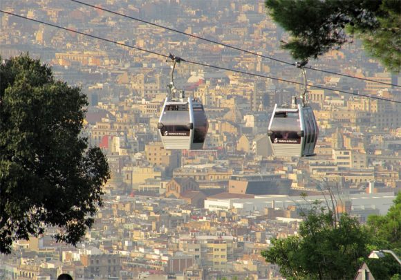 Seilbahn auf den Montjuic